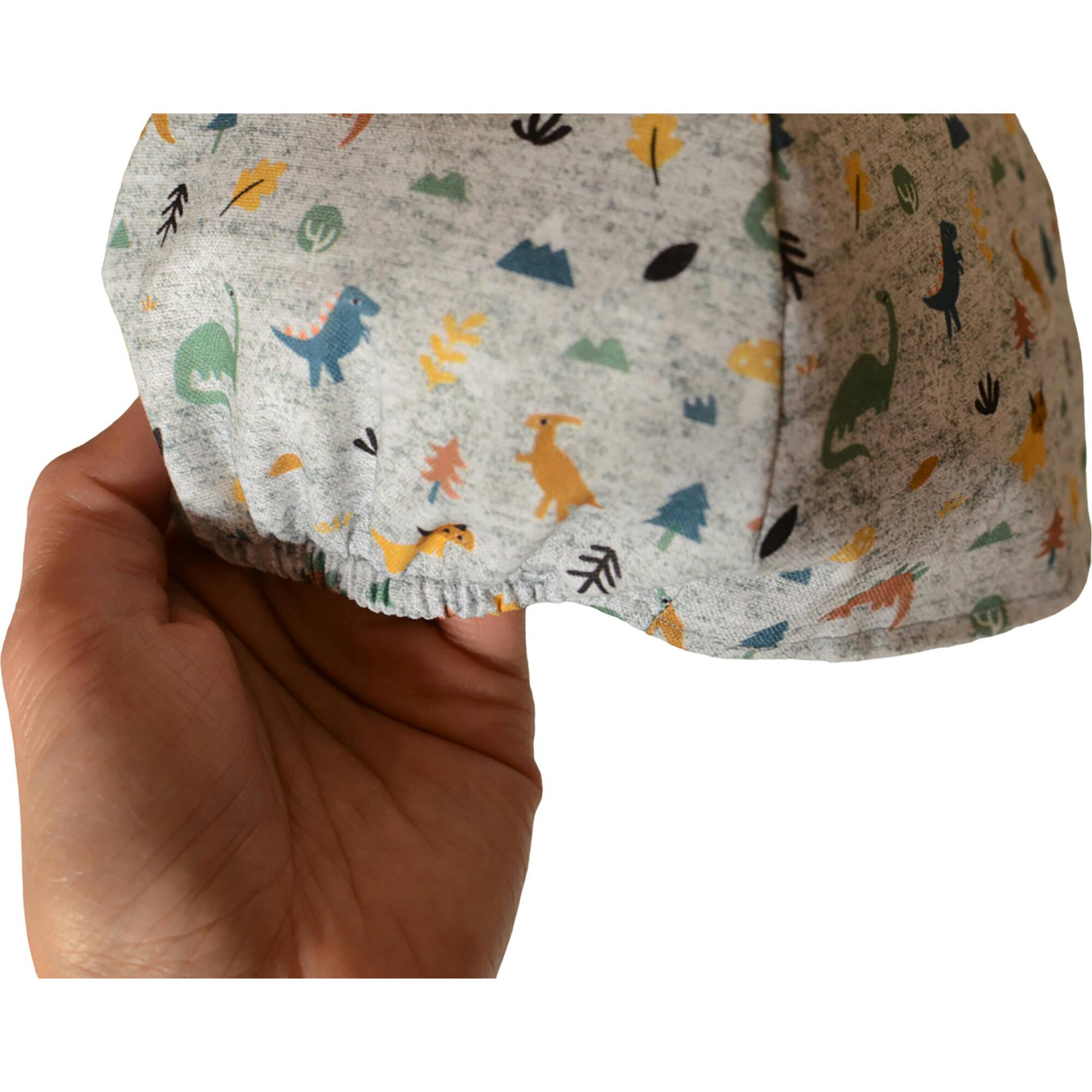 Cap, Dinos On Grey