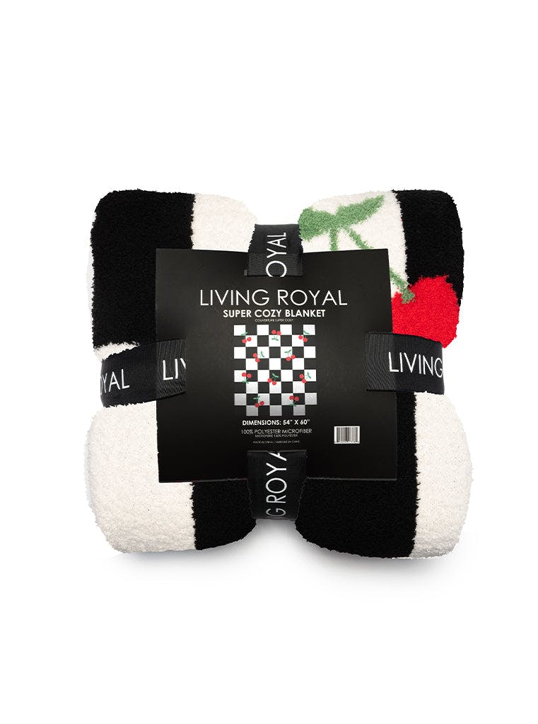 Checker Cherries Blanket
