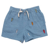 Boys Calvin Short - Surfboard Embroidery