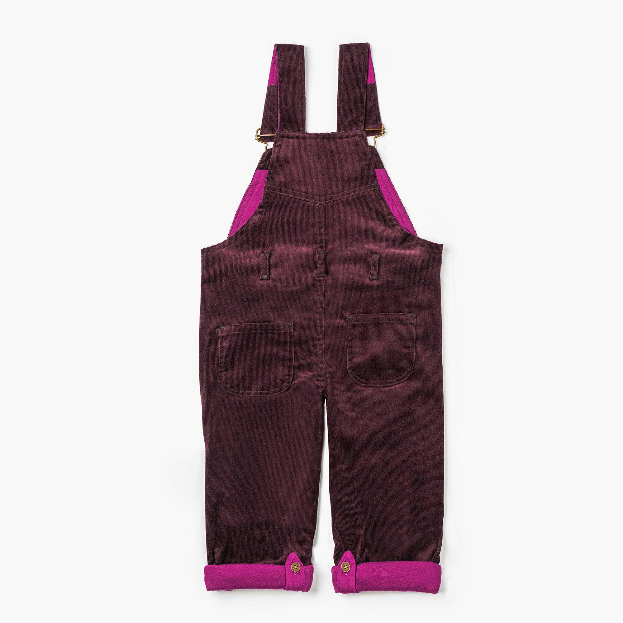 Elderberry Corduroy Overalls