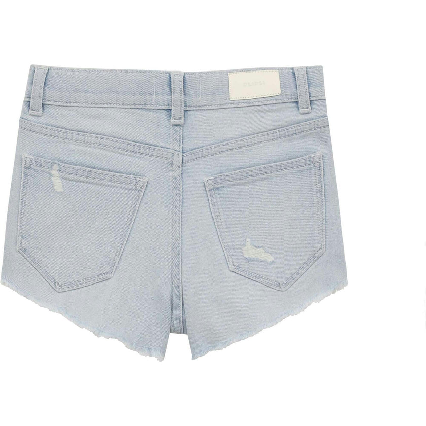 Lucy Jean Shorts High Rise Cut Off | Poolside Distressed