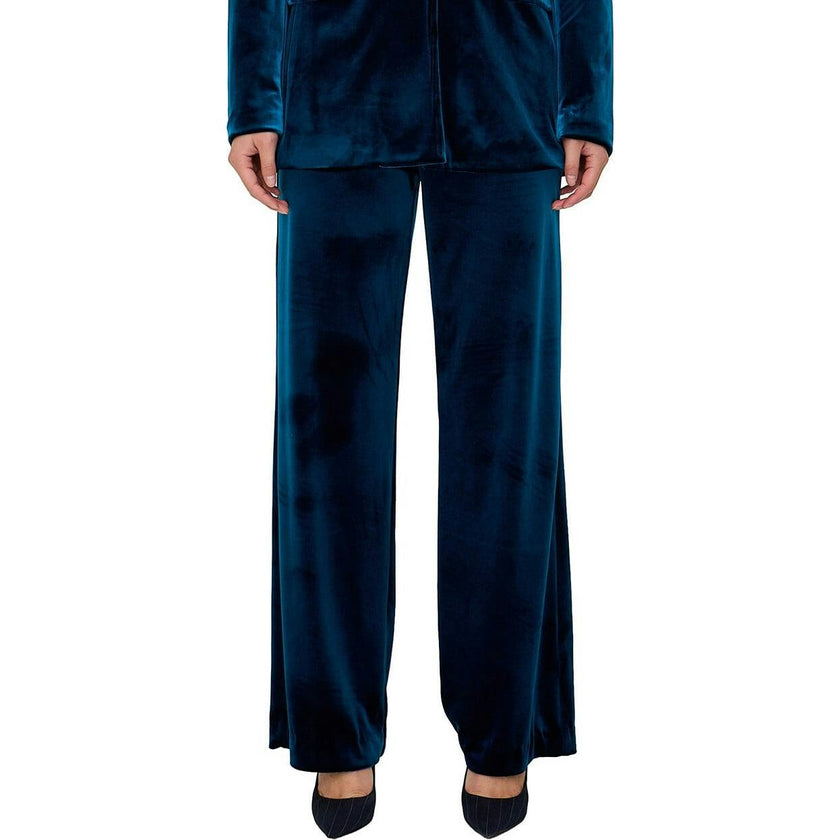 Valerie Straight Leg Velvet Trouser