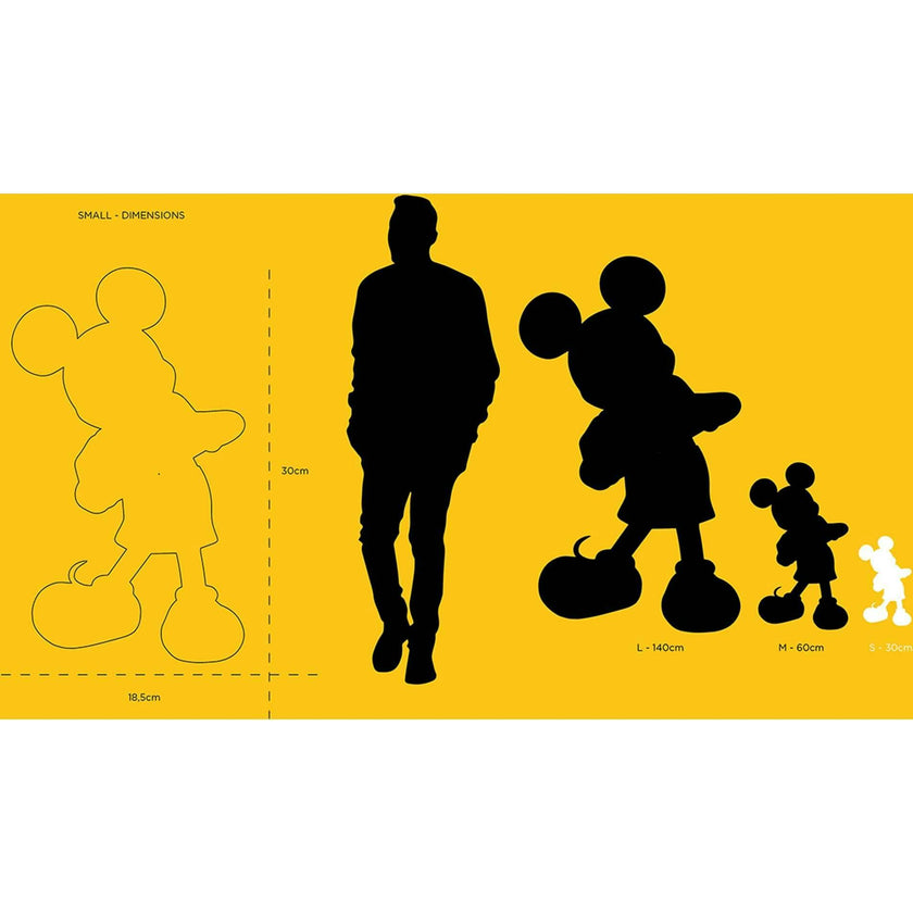 Mickey WITH LOVE White & Silver 12in