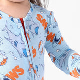 JAWS Bamboo Convertible Footie