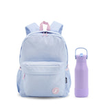 Oz Daypack Backpack with 22oz Flowee Water Bottle in Baby Blue