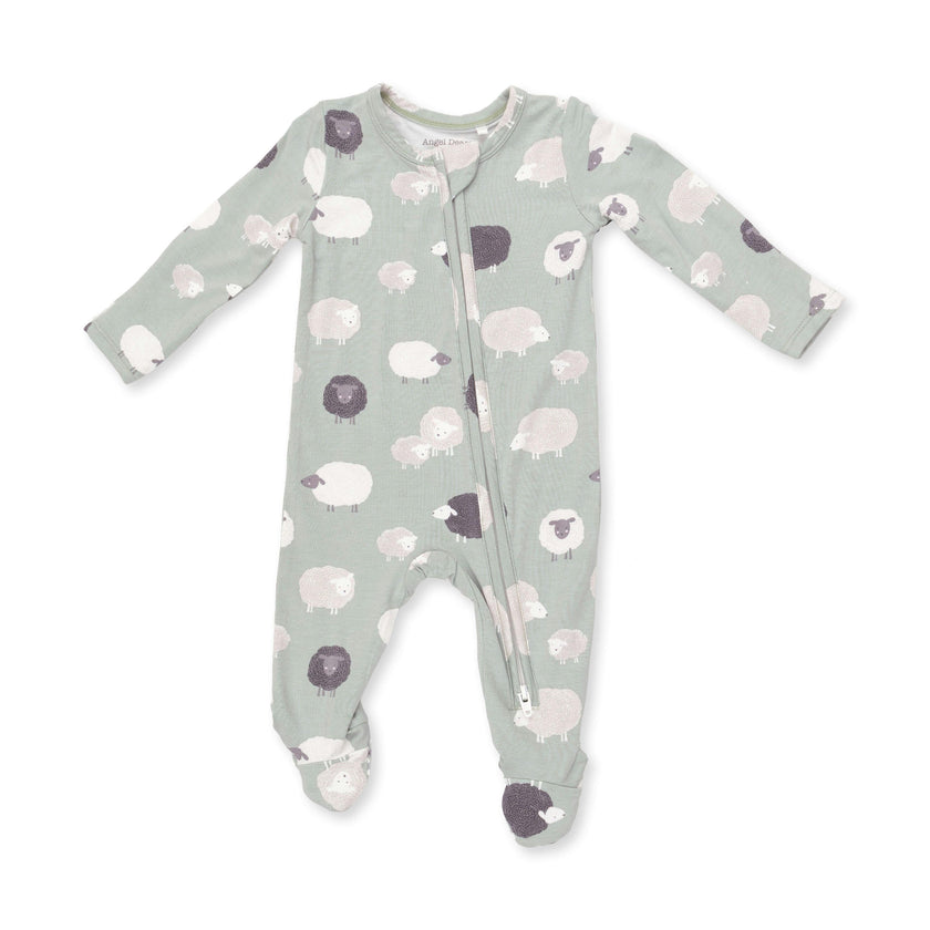 Black Sheep - 2 Way Zipper Footie