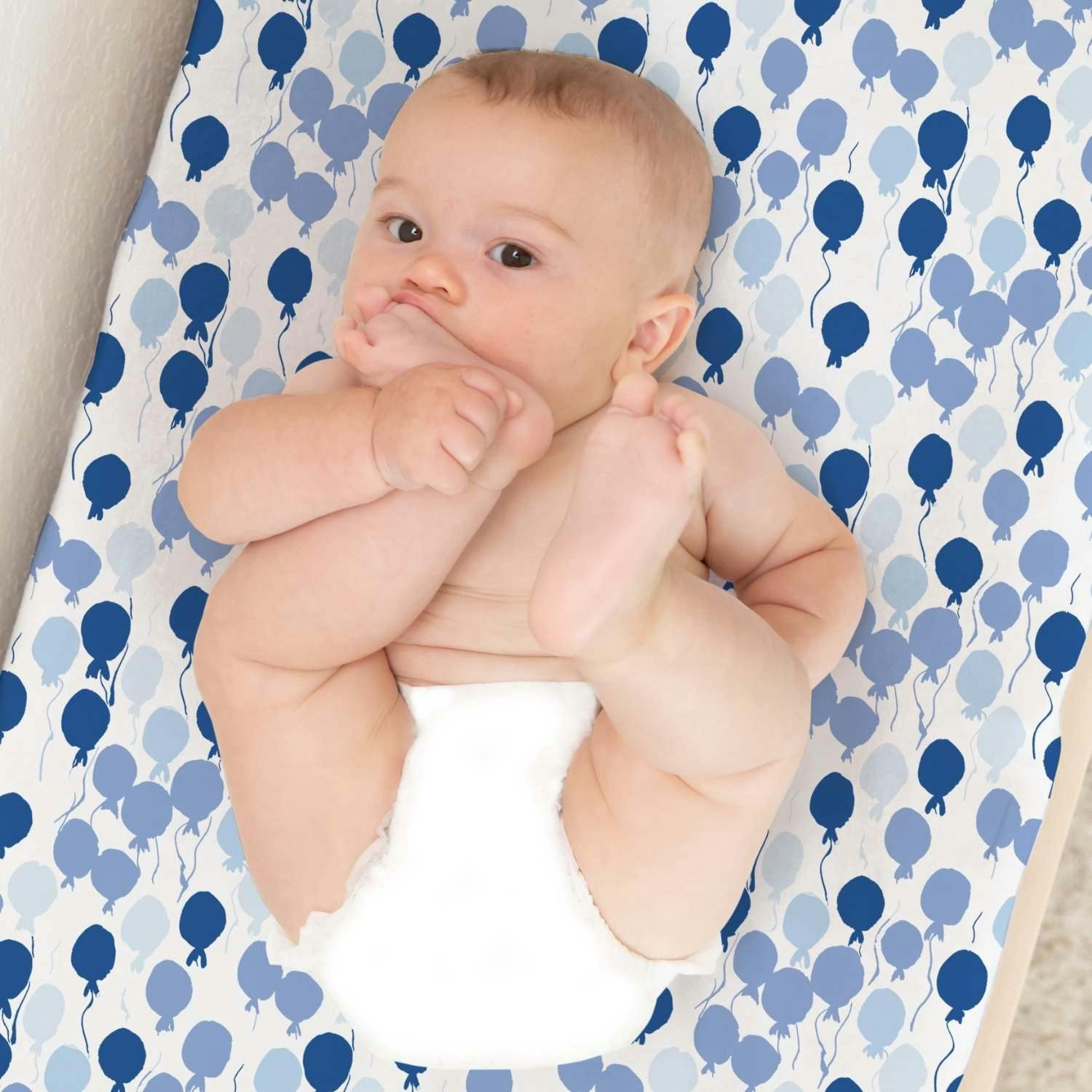 Organic Print Changing Pad Cover