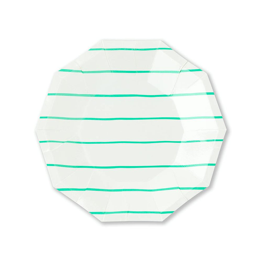 Clover Frenchie Striped Small Plates