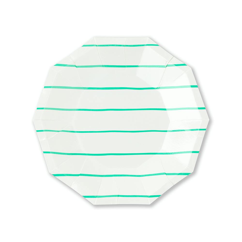 Clover Frenchie Striped Small Plates