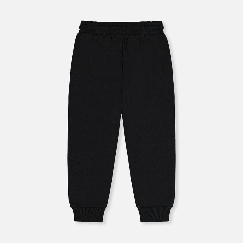 Fleece Sweatpants With Pockets Black