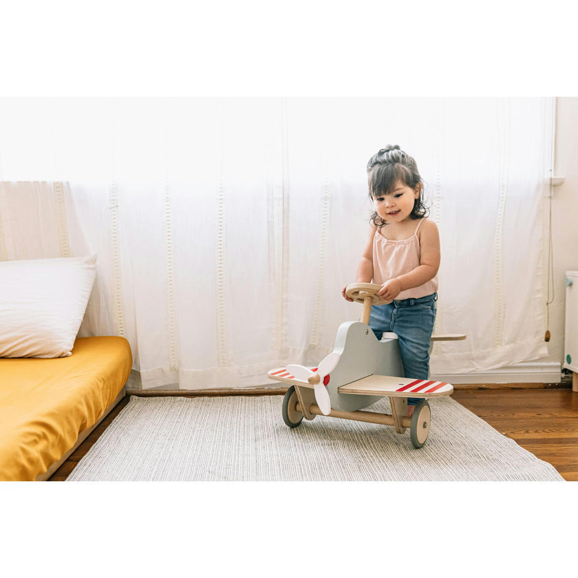 Wood Airplane Rocker & Ride-On