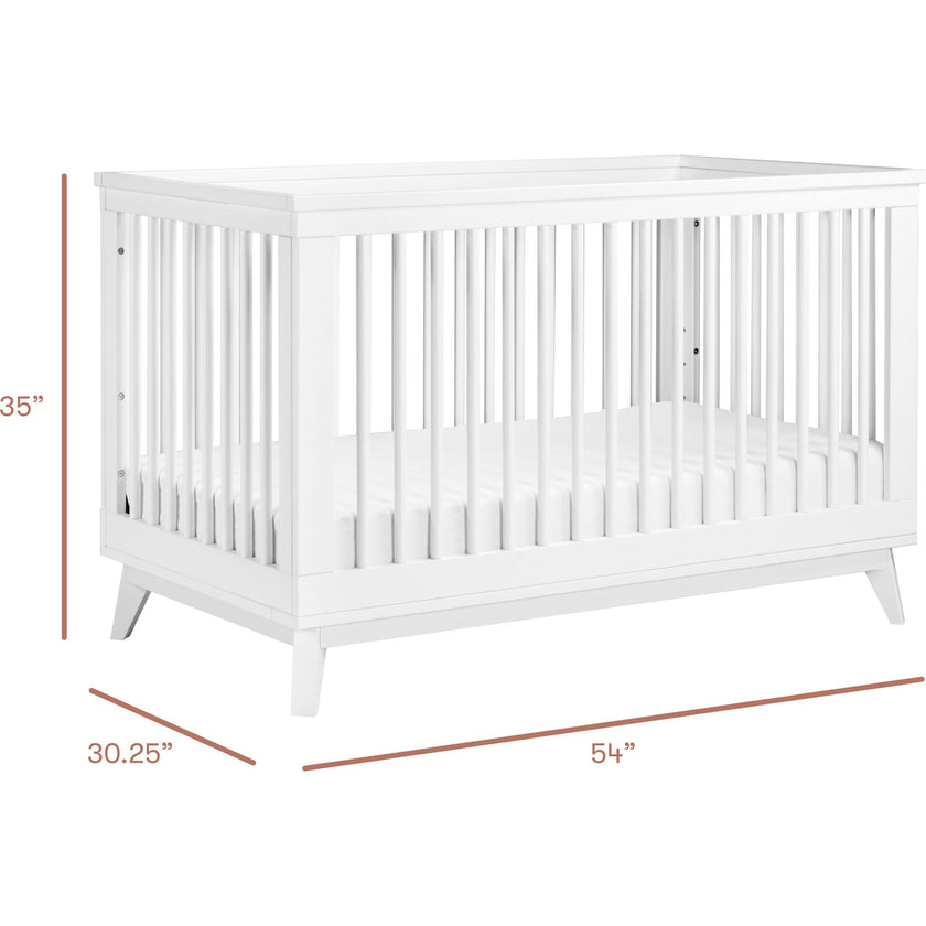 Scoot 3-in-1 Convertible Crib with Toddler Bed Conversion Kit