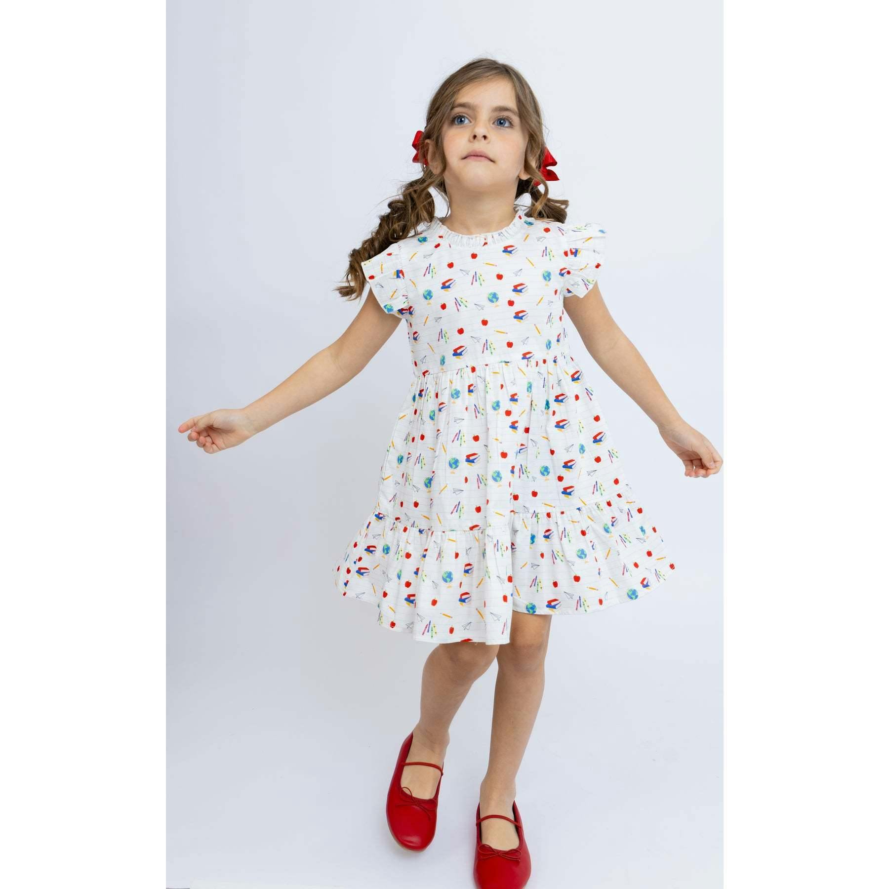 Back to School Ruffle Dress