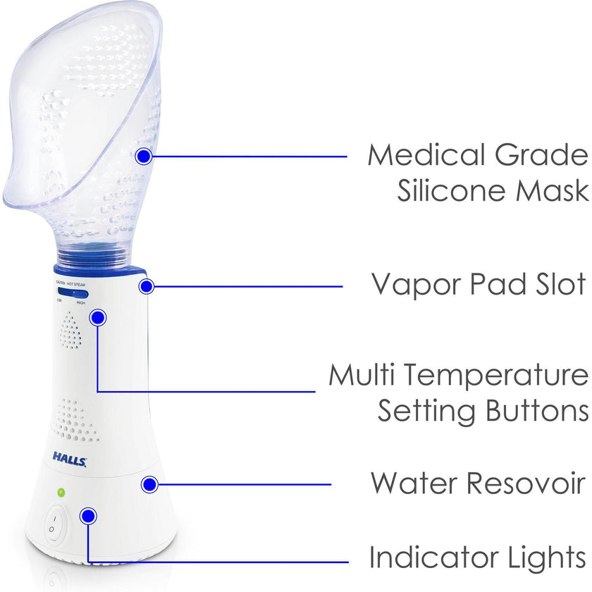 HALLS® Corded Steam Inhaler