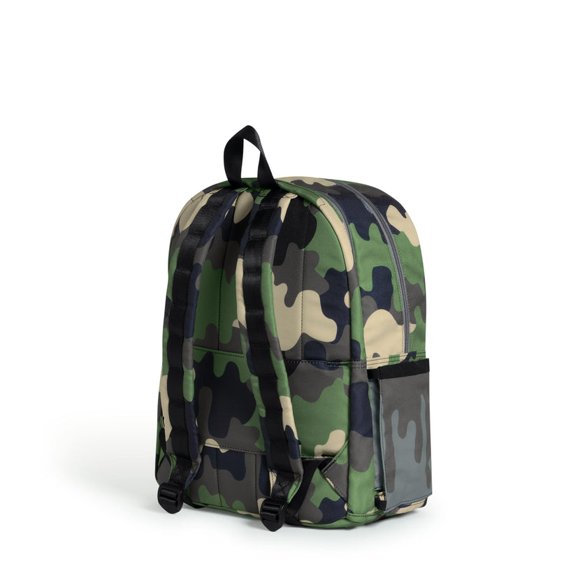 Kane Double Pocket Backpack, Camo Drip