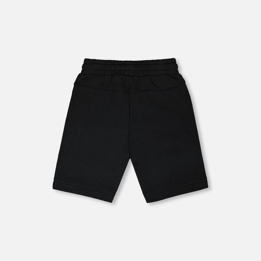 French Terry Shorts With Cross Seams