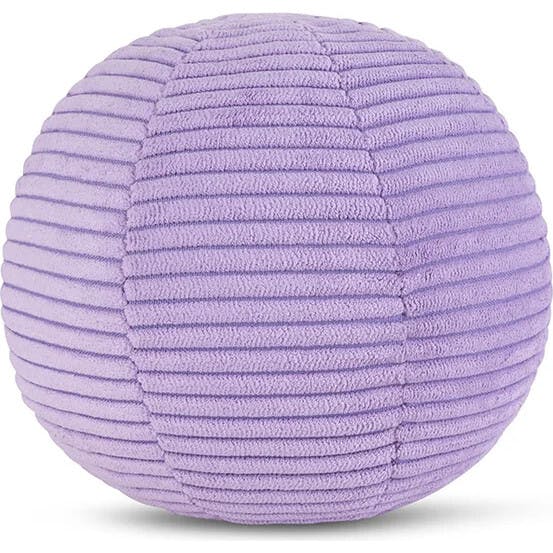 Plush Smiley Corduroy Dark Purple 5"