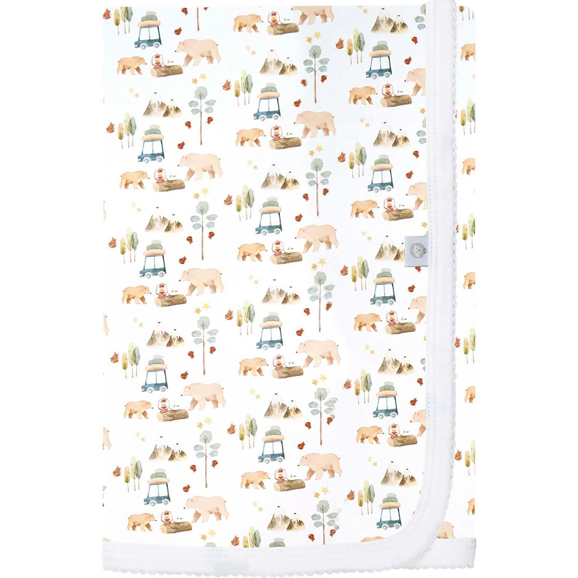 Forest Adventure Pima Cotton Baby Blanket