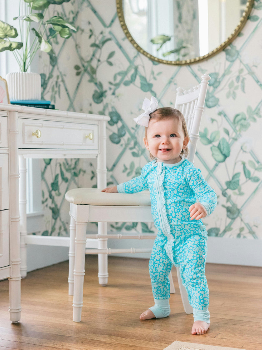 Vivian Bamboo Ruffle Romper