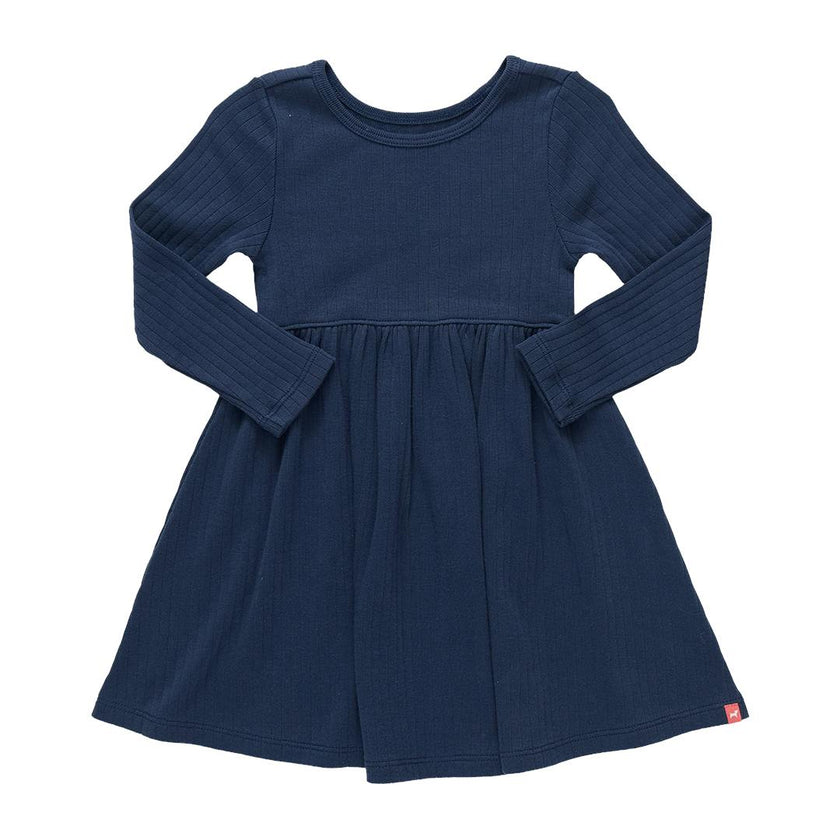 Sunny Long Sleeve Rib Dress