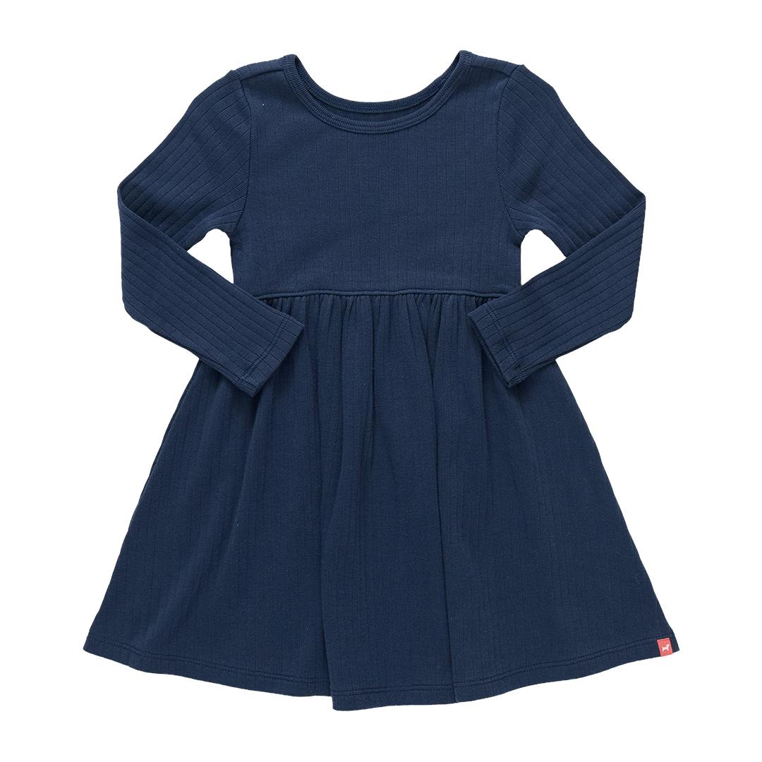 Sunny Long Sleeve Rib Dress