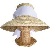 Women's Amaryllis Wide & Short Brim Grosgrain Ribbon Sun Hat