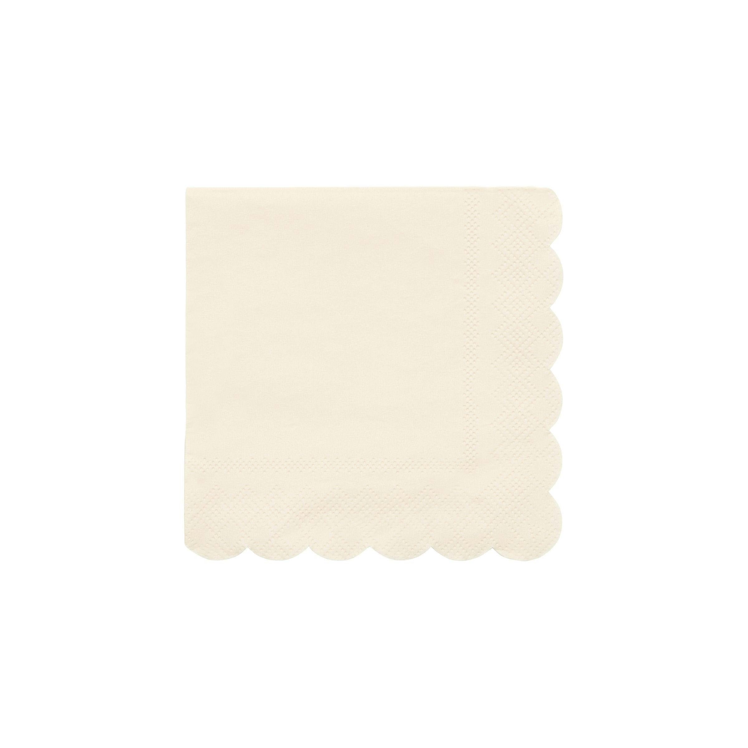 Cream Napkins