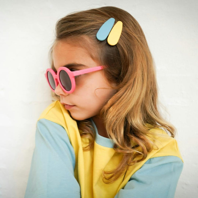Original Round | Flexible Polarized Sunglasses | Bubble Gum