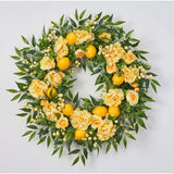 Lemonade Peony & Lemon Everyday Spring Summer Front Door Wreath