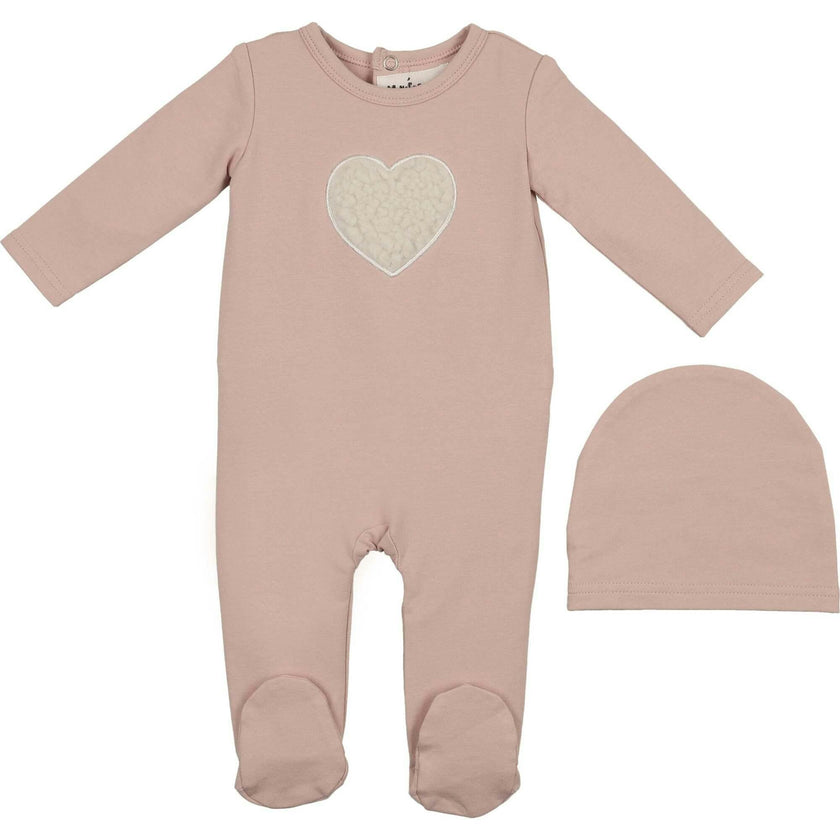 Sherpa Heart Footie