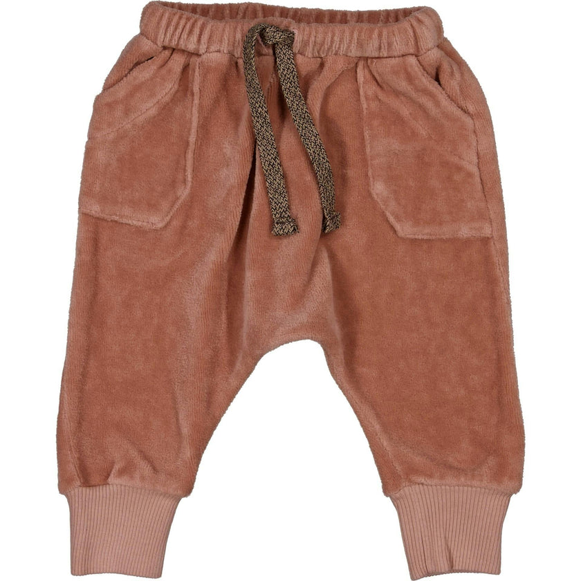 Two Pocket Velour Jogger