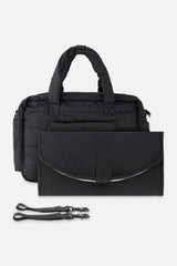 Diaper Bag With Changing Mat Black
