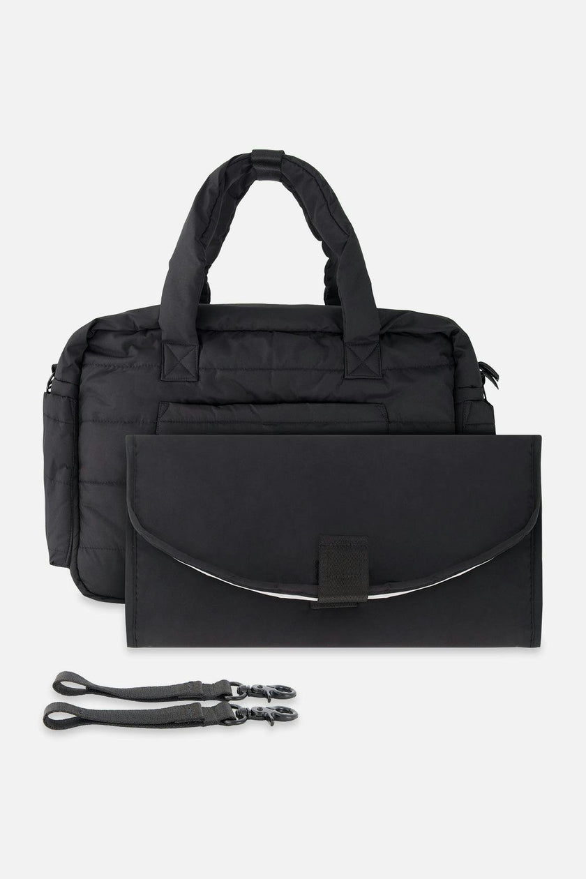 Diaper Bag With Changing Mat Black