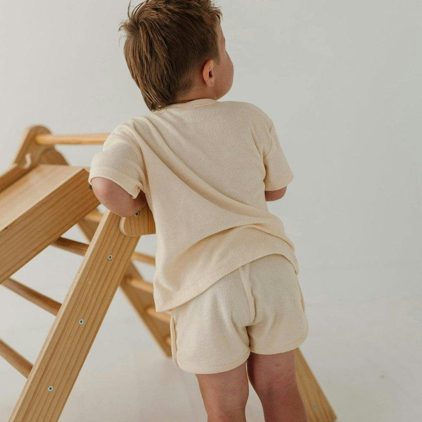 Short Sleeve Cotton Terry Set