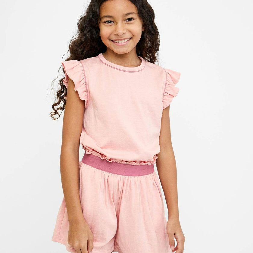 Bea Short Set, Dusty Rose