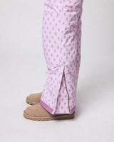 Kids Snow Pant in Pink Marigold