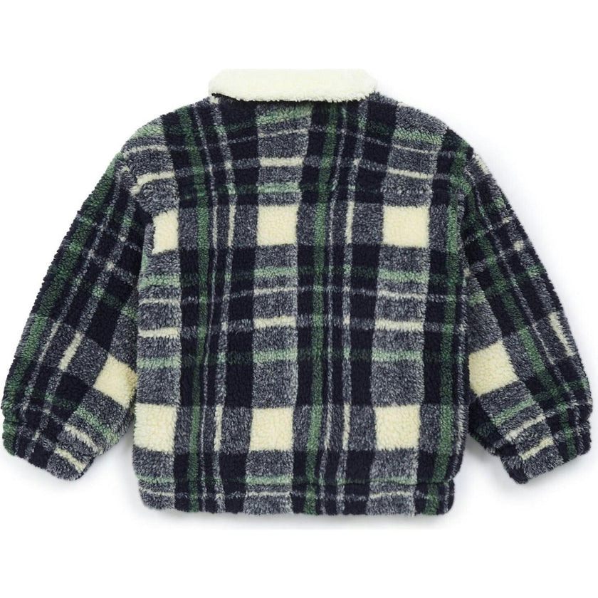 Fritz Plaid Bomber Jacket