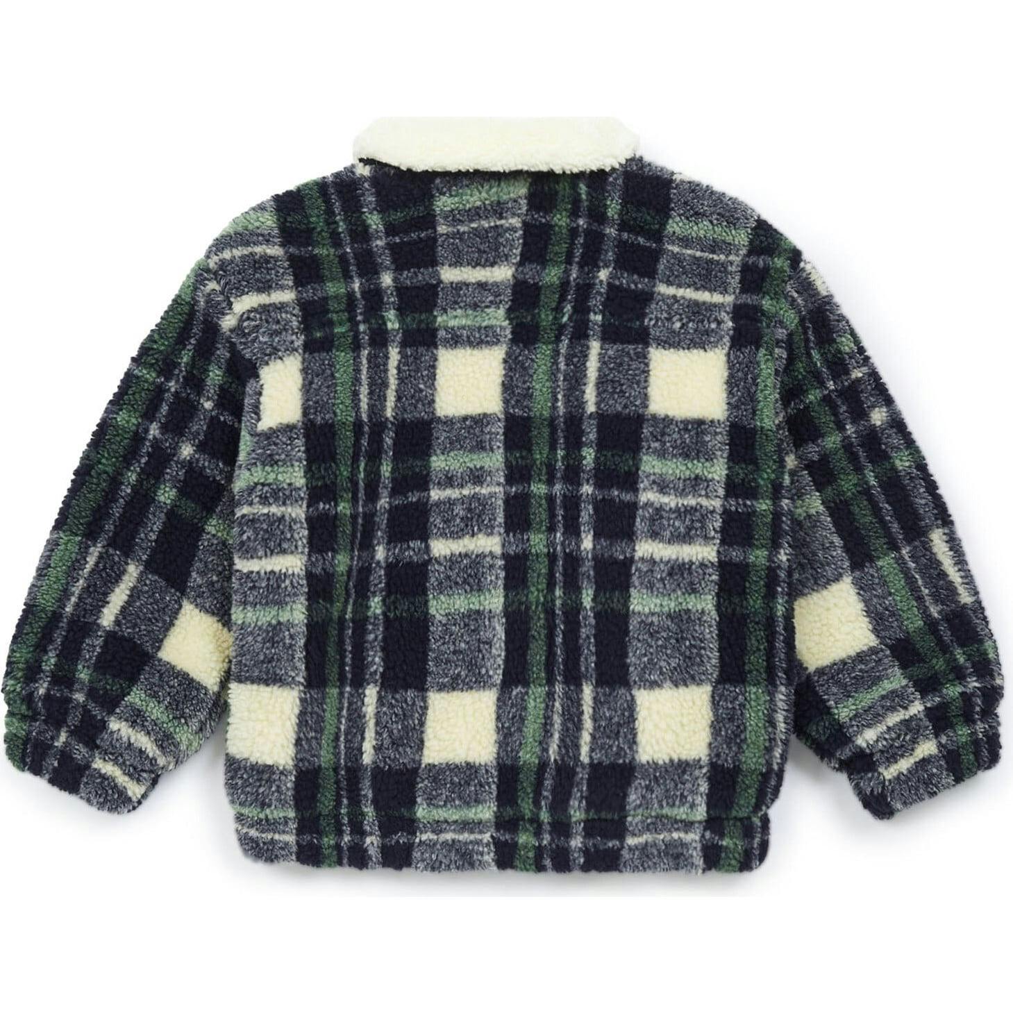 Fritz Plaid Bomber Jacket