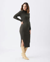 Nella Rib Nursing Knit Dress  Ivy