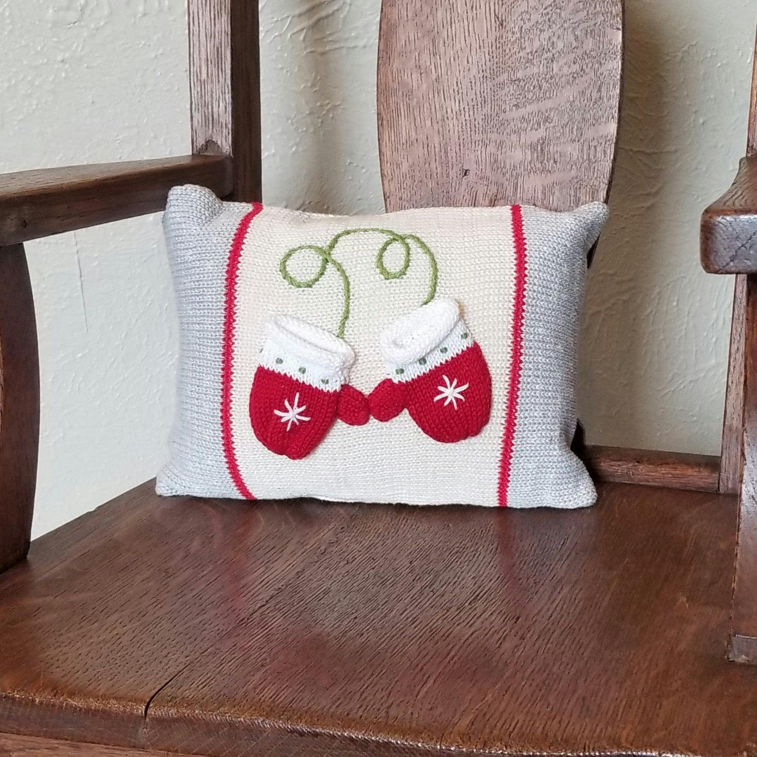 Mini Mitten Pillow