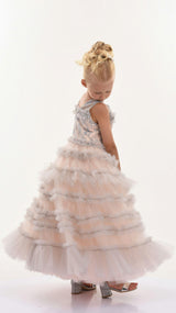 Pink Marianna Embroidered Dress