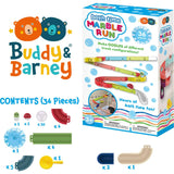 Buddy & Barney: Bath Time Marble Run - 36pc Set