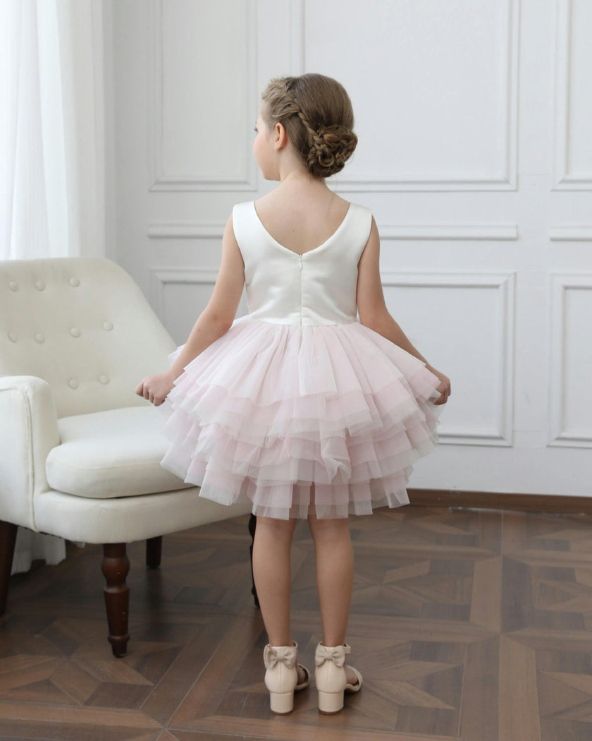 Pink Selene Tulle Dress