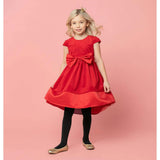 Florence Velvet & Satin Bow Party Dress
