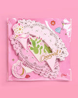 Cowgirl Cupcake Toppers - 24 toppers + sleeves