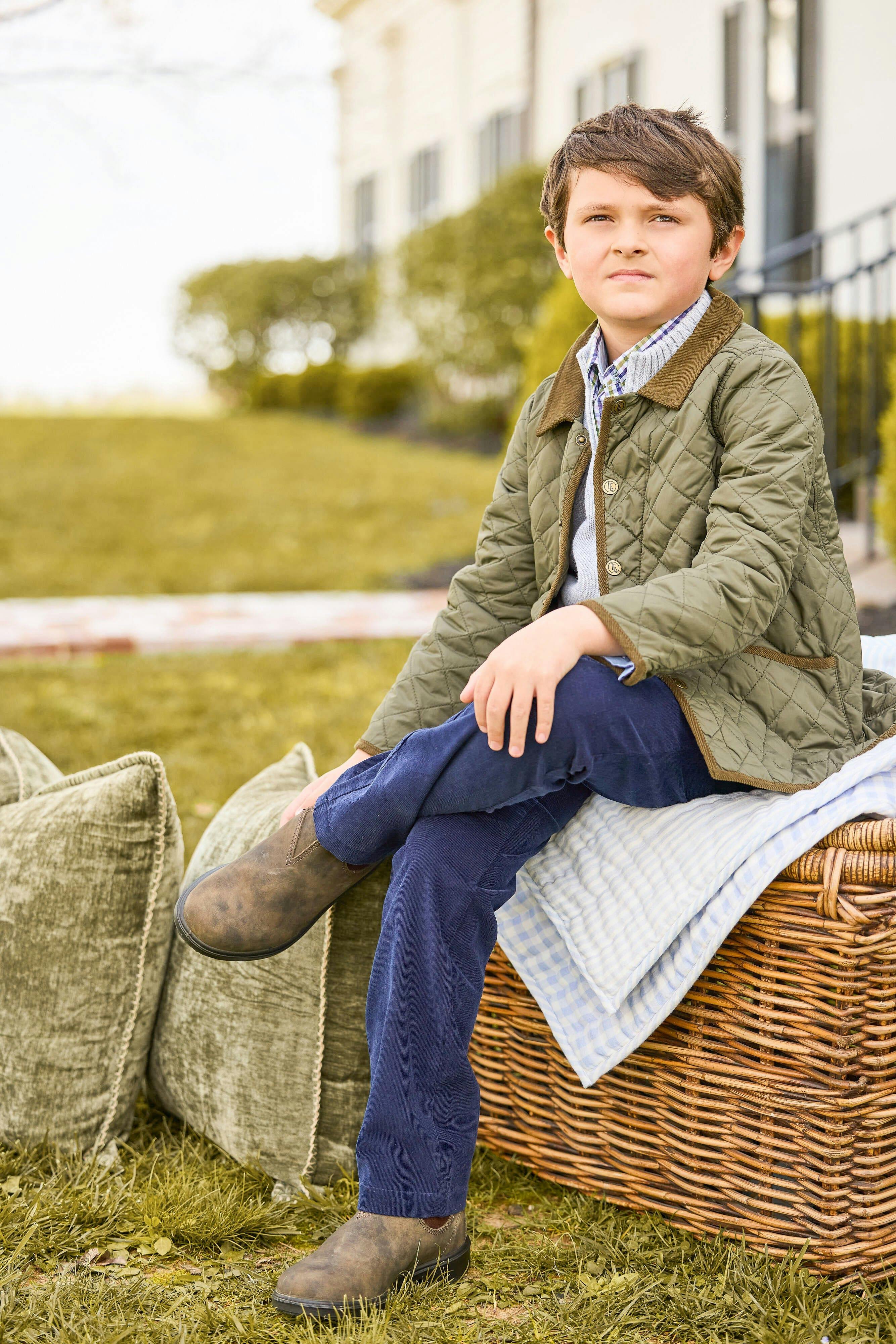 Classic Pants - Navy Corduroy