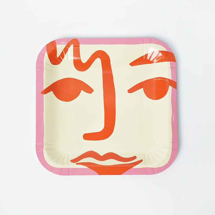 Art Party Dessert Plates