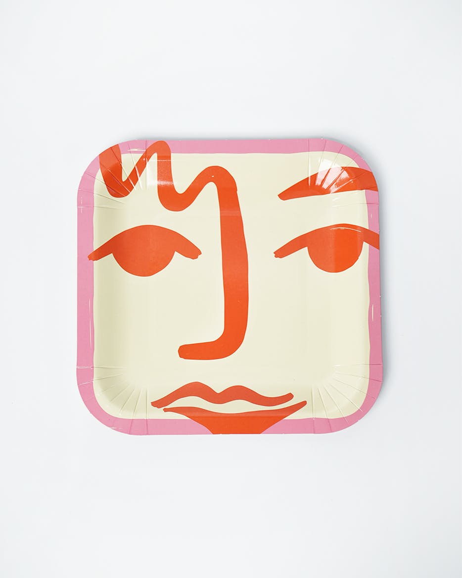 Art Party Dessert Plates