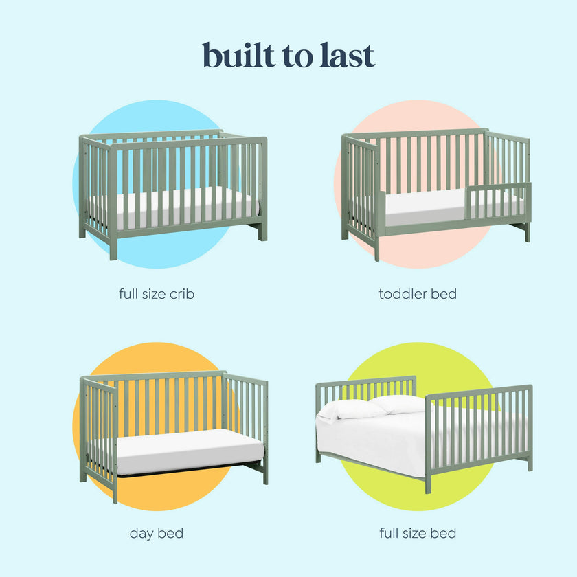 Carter's Colby 4-in-1 Low-Profile Convertible Crib