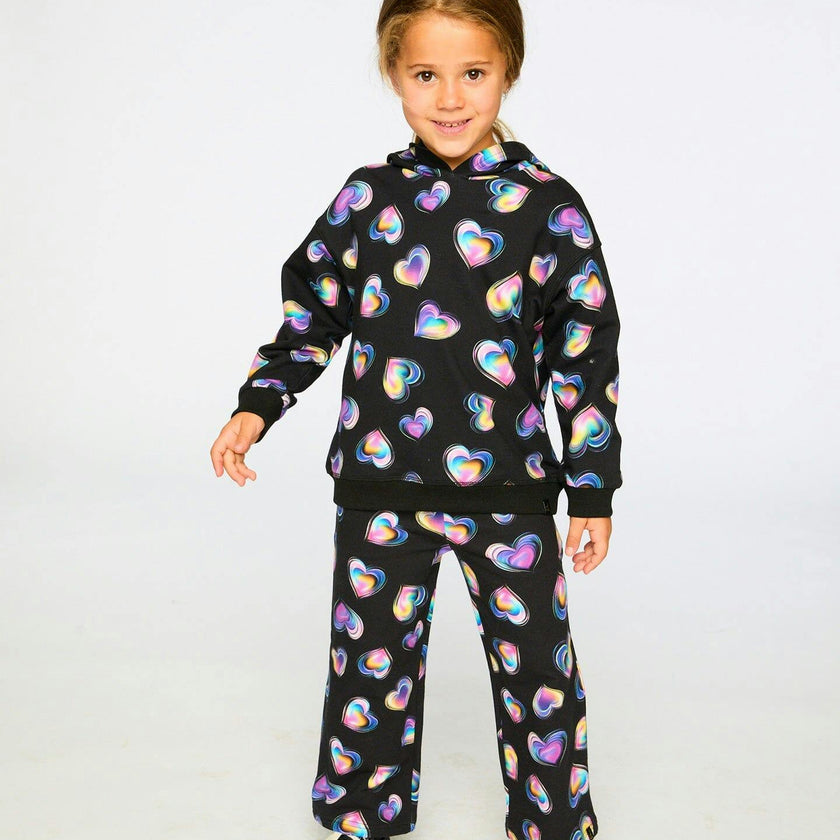 Wide Leg Fleece Pants